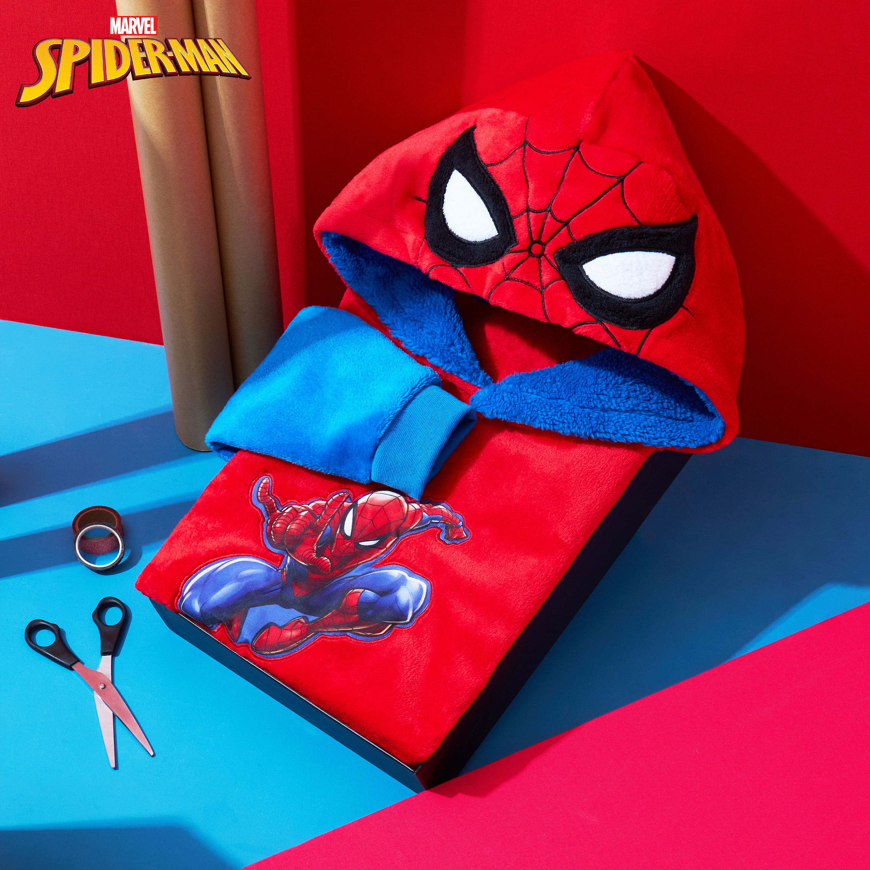 Amazon.com: Marvel Spiderman Feather Knit Fluffy Throw